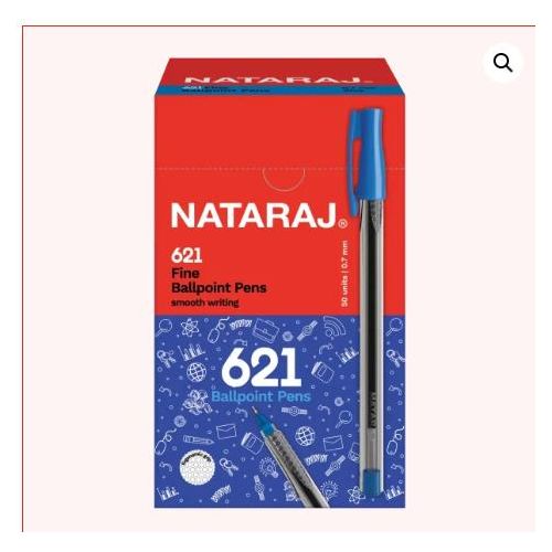 Blue 0.7mm Ballpoint Pen Pack of 50