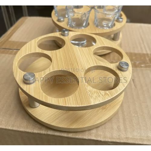 Round 6 HoleTequila Rack Without Glass