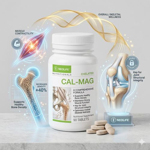 Chelated Cal-Mag with 500 IU Vitamin D3 - 90 Tablets