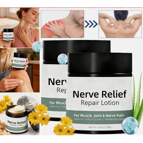 NEUROPATHY NERVE CREAM for Daily Comfort, Neuropathy Lotion with Arnica, Magnesium Cream for Feet Hands Neck & Knees, Fast Absorbing Relief Cream, Soothing Massage Lotion for Health, Soothing Massage for Joint & Muscle Pain