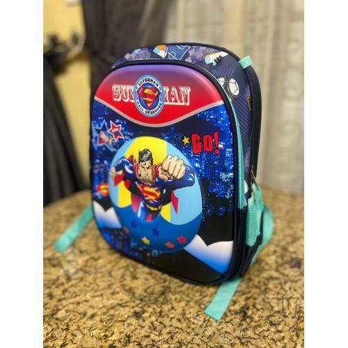 superman 3D bag with free purse.. for kids(medium)