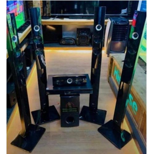 High Standard Aiwa 5.1 Home Theatre System – Immersive Sound, Bluetooth, LED Display & FM Radio for Ultimate Entertainment