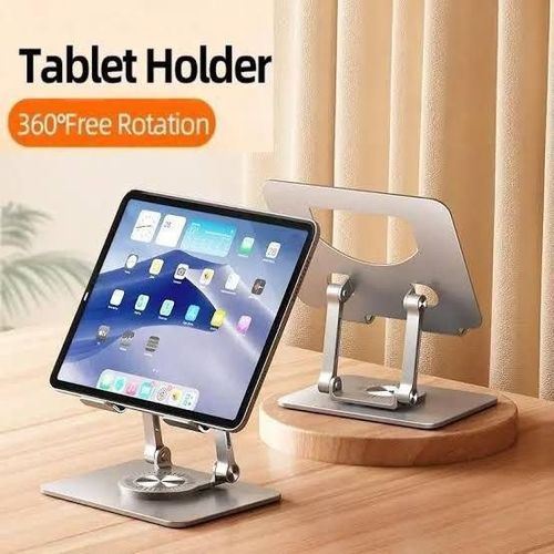 SUPER QUALITY 360° ROTATING FOLDABLE METAL MINI LAPTOP/TABLET HOLDER
