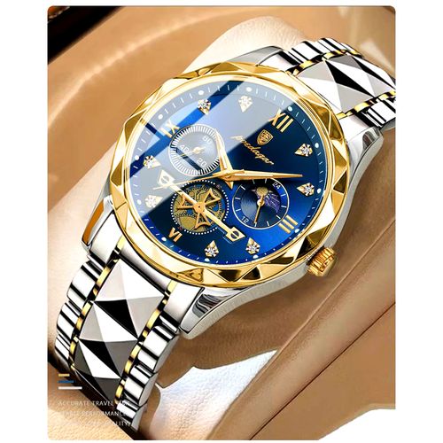 Super Sophisticated Exclusive Men WristWatch + Top Bracelet