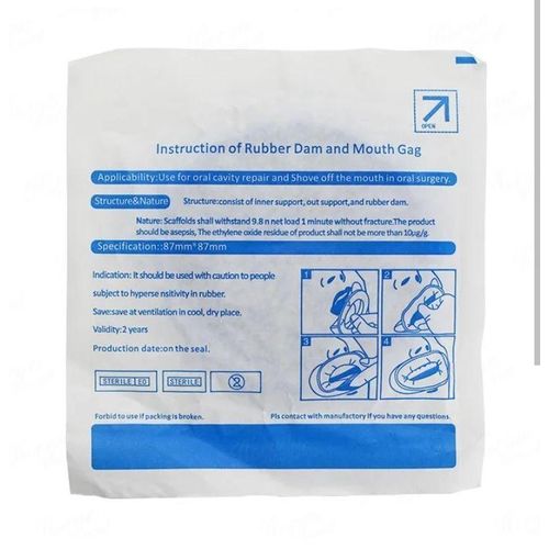 Dental Disposable Rubber Sterile Mouth Opener 26pcs