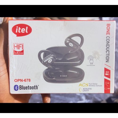 Acoustic cavity OPN-678 Bone conductor Super Bass True stereo wireless Earbud Touch Control