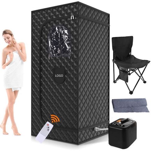 Professional quality Spa salon portable foldable sauna steam steamer room beauty at home working station salon