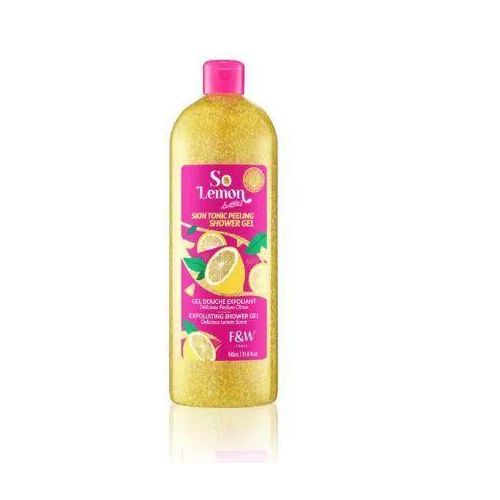 Exfoliating Shower Gel Skin Tonic Peeling Shower Gel So Lemon