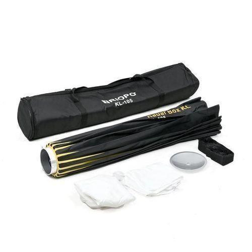 TRIOPO KL-105cm Collapsible Silver Beauty Dish Diffuser Quick Folding Softbox