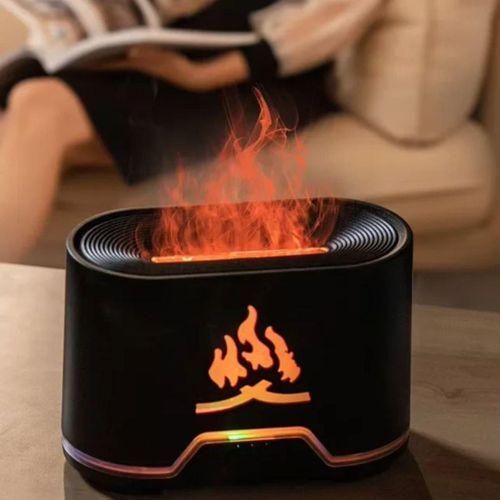 Essential Oil Diffuser Flame Simulation Air Freshener Humidifier