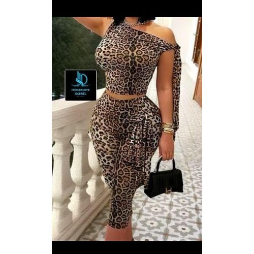 Smart animal skin two piece