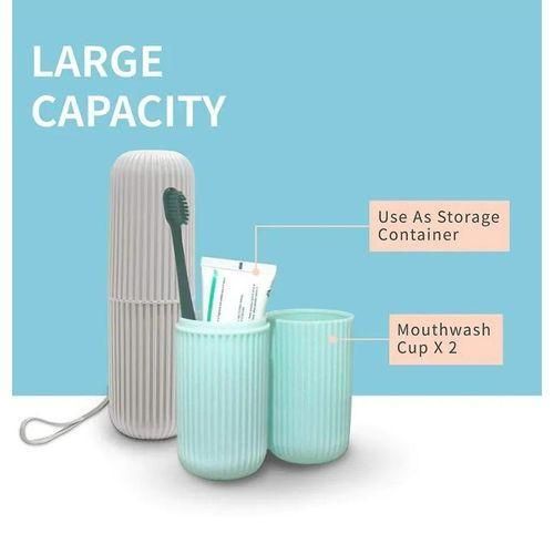Toothbrush Toothpaste Holder Travel Hiking Camping Outdoors Portable Storage Box X 4