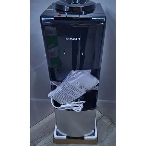 Water Dispenser 3-Faucets Silver & Black