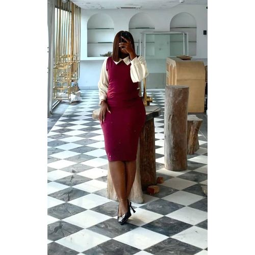Beautiful corporate gown for ladies