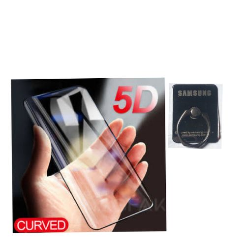 SAMSUNG S9 5D Screen Guard +phone Ring