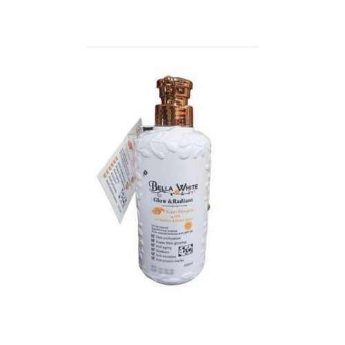 Bella White Glow and Radiant Super Skin Glow With Vitamin C and Goat milk - 500ml