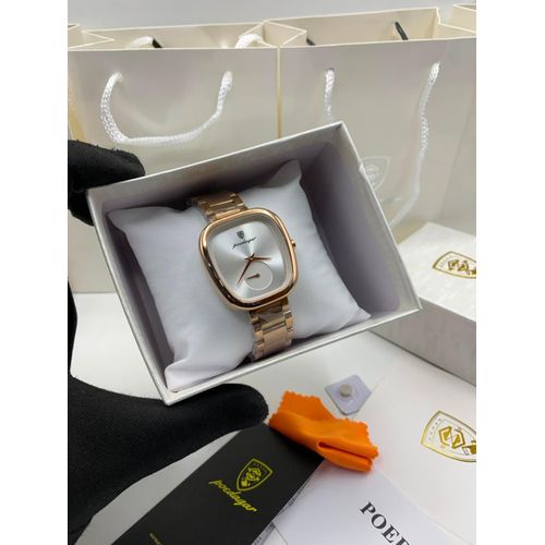 Top Elegant Fashion woman wristwatch waterproof stainless steel