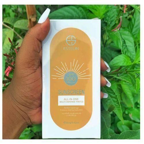 Sunscreen Multi-Defense Tinted SPF 100 PA - 100gAnti-aging Moisture Sun Cream Sunscreen SPF 60 Estelin
