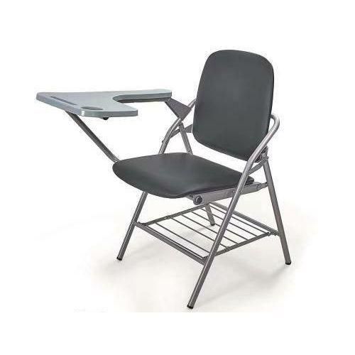 Folding Study Training Chair With Writing Pad