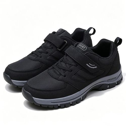 Sneakers Women Comfortable Daily Synthetic Breathable Lightweight Fashion Running Trainers Shoes - Black