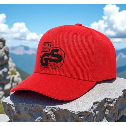 Trendy Gender Neutral Face Cap: Red