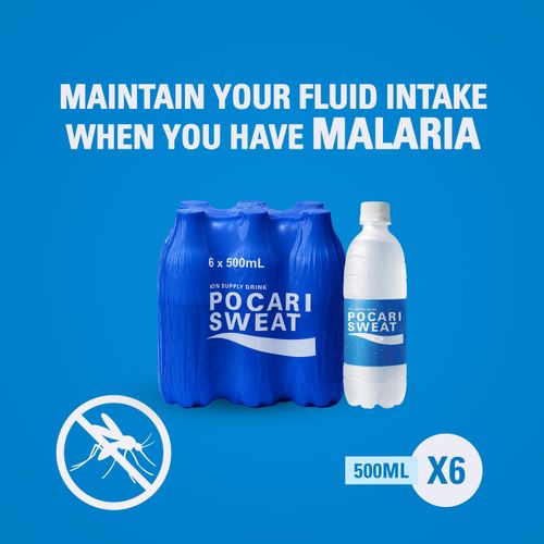 Pocari Sweat ION Supply Drink - 500ml Pet Bottle X 6