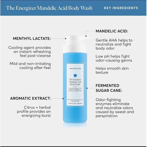 Naturium The Energizer Mandelic Acid Body Wash