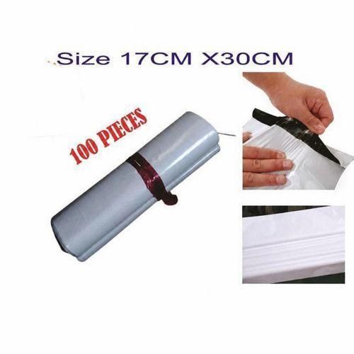 100Pcs Small Plain Courier Bag Flier Nylon Size 17CM X30CM.Delivery Bag/Waybill Bag