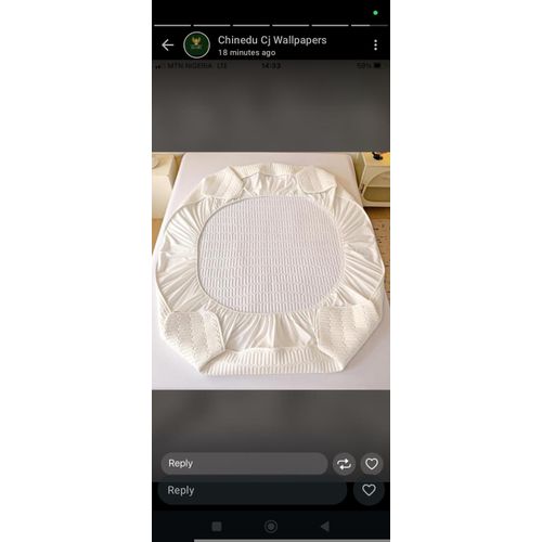 Waterproof Mattress Protector Waterproof Bed Cover-(Pillow Case Not Included)