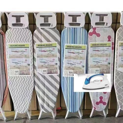 Household Ironing Board With Free Iron