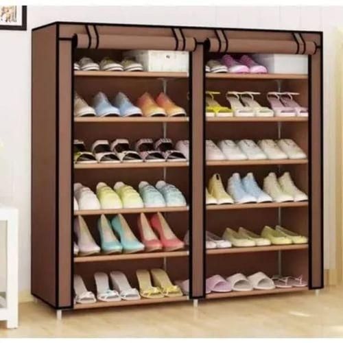Multi-purpose Double Cabinet Shoe Rack- Shoe Rack Organizer