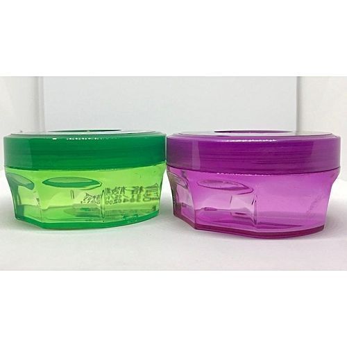 2 Hair Wax Edge Control Green/purple