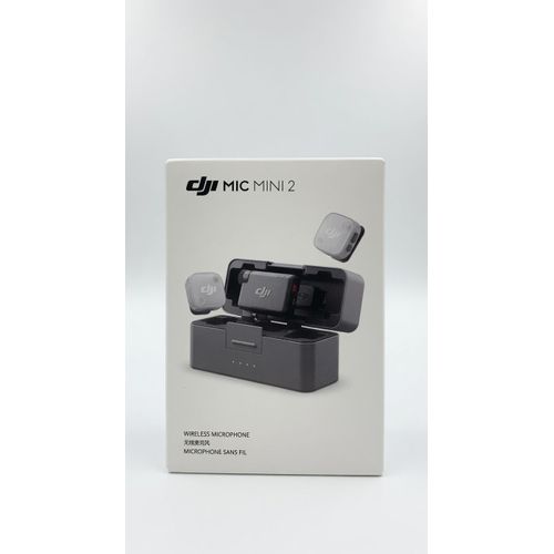 High quality DJI Mic Mini 2 Wireless Microphone System With Charging Case For Camera, Android, iPhone & Laptop