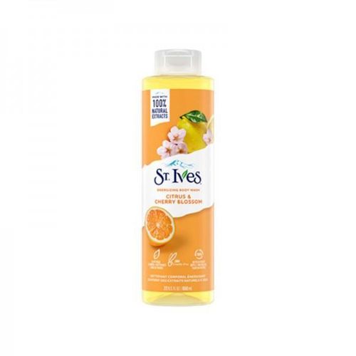 St. Ives Energizing Citrus And Cherry Blossom Body Wash (650ml)