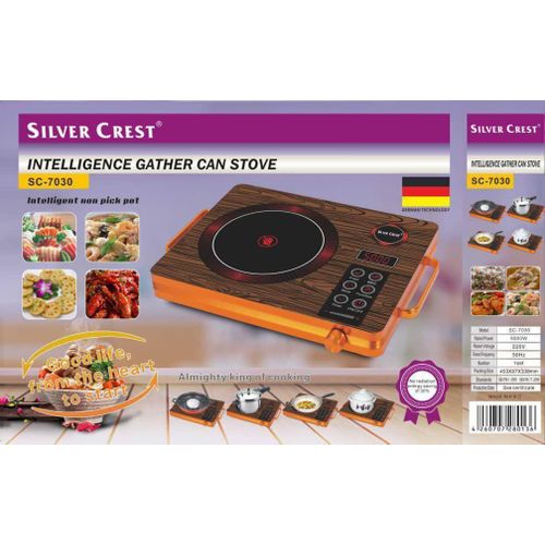 Electric Ceramic Cooker – Portable Infrared Hot Plate with Digital Control Panel