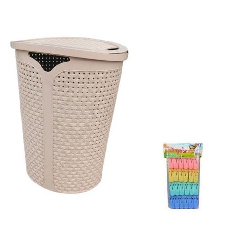 Laundry Basket Storage Basket With Free Cloth Pegs