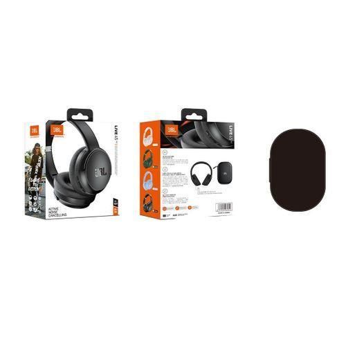 JBL Live 45 ANC wireless on-ear Noise Cancelling headphones with 50H battery, microphone for calls, lightweight and comfortable