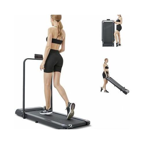 Walking Pad Treadmill Under Desk Electric Walking Jogging Machine With Remote Control