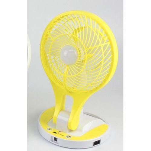 Rechargeable Portable Fan with LED Light
