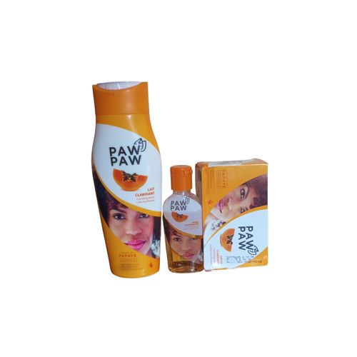 PawPaw Body Lotion, Body Oil, & Bathing Soap 3 in 1 Combo.