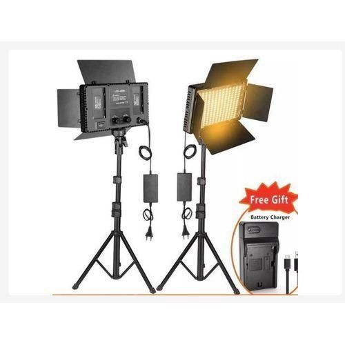 LED 800 pro Light Kit + Tripod Stand + Batteries