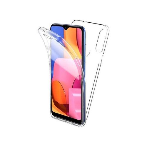 Galaxy A20s 360 Full Case Transparent Front And Back Cover