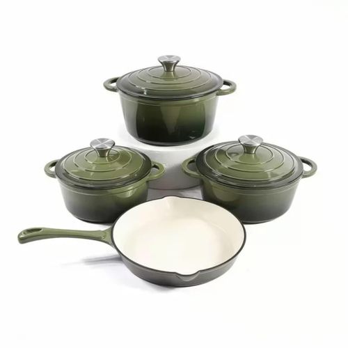 Non-Stick Enameled Cookware Set : 4pcs