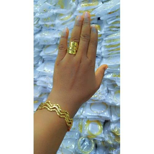 Beautiful Gold Bangle And Ring