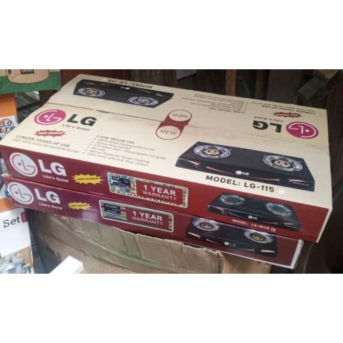 Table Top Gas Cooker With Glass Top 2 -Burner