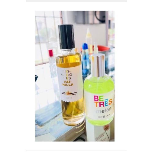 Monogotas MO-NOGO-TAS VAINILLA PERFUME 100ml And BE-TRES MELON 100ml