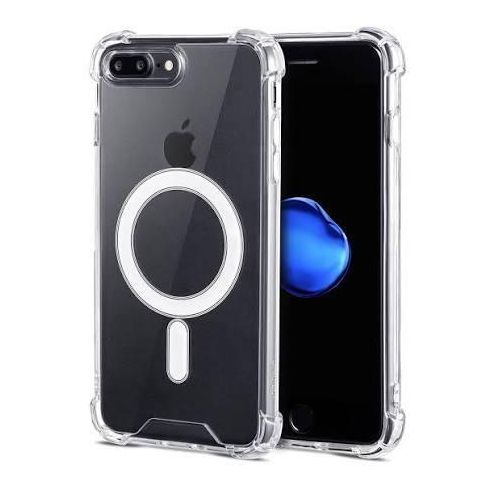 Clear Magnetic Case for iPhone 7 Plus / 8 Plus Shockproof Slim Cover