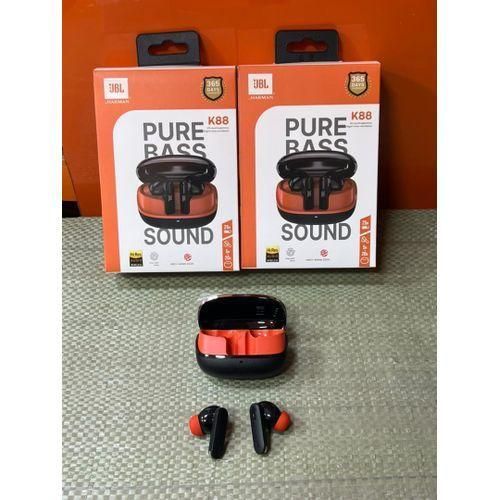 K88 Original Quality Super Pure Bass Earbuds (Black)