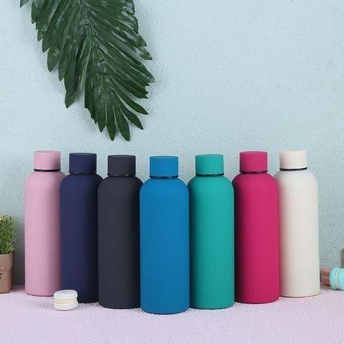 Matte Water Bottle Flask -1pc