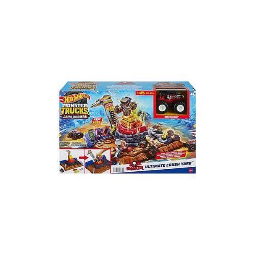 Monster Trucks Arena Smashers Bone Shaker Ultimate Crush Yard Playset
